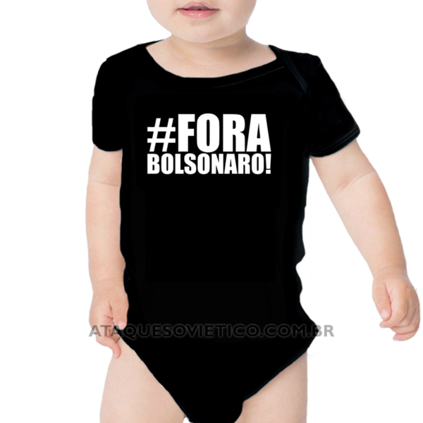 Body Infantil Fora Bolsonaro