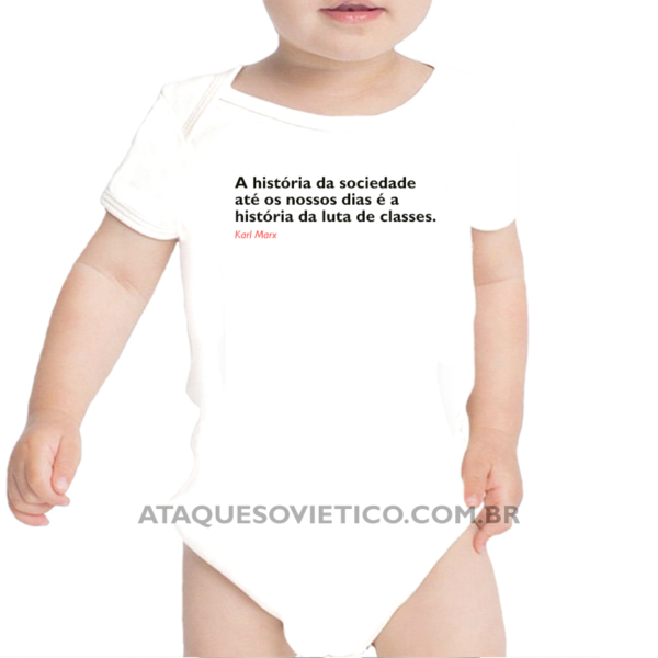 Body Infantil Marx Frases versão 2 - Imagem 2