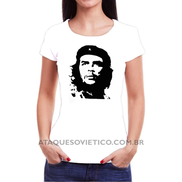 Camiseta Feminina Baby Look Che Guevara - Image 2