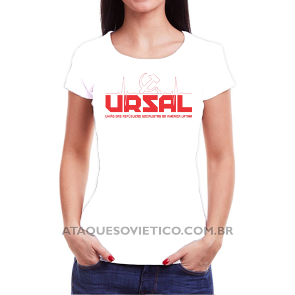 Camiseta Feminina Baby Look Ursal Versão 3 - Image 2