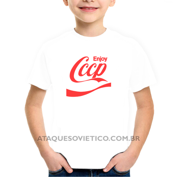 Camiseta Infantil CCCP Versão 4 - Image 2