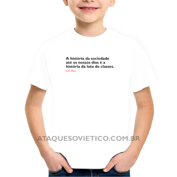 Camiseta Infantil Marx Frases versão 2 - Image 2