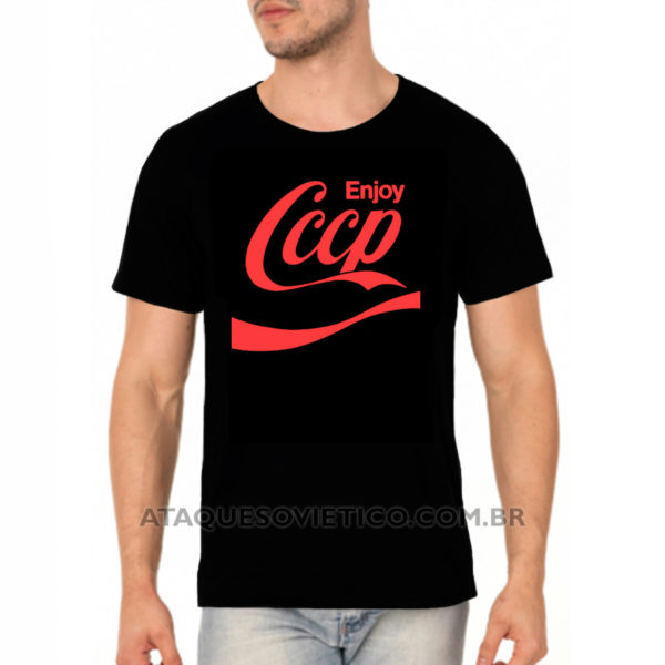 Camiseta Masculina CCCP Versão 4