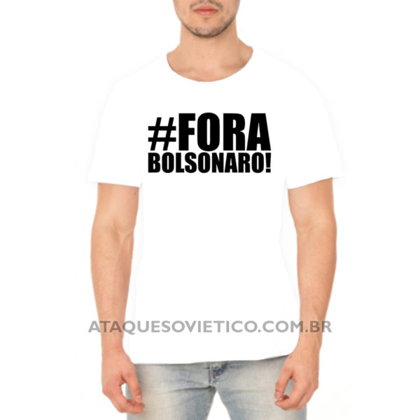 Camiseta Masculina Fora Bolsonaro - Image 2