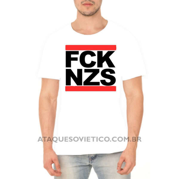 Camiseta Masculina Fuck Nazi - Image 2