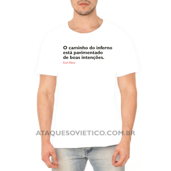 Camiseta Masculina Marx frases versão 1 - Image 2