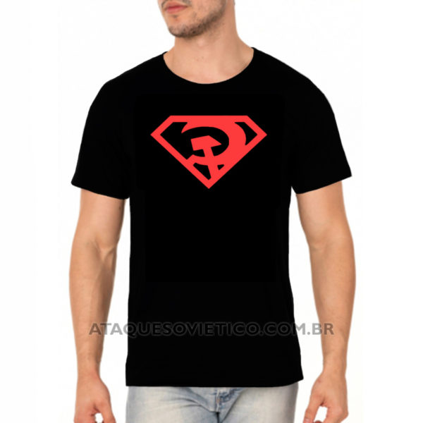 Camiseta Masculina Super Comunista