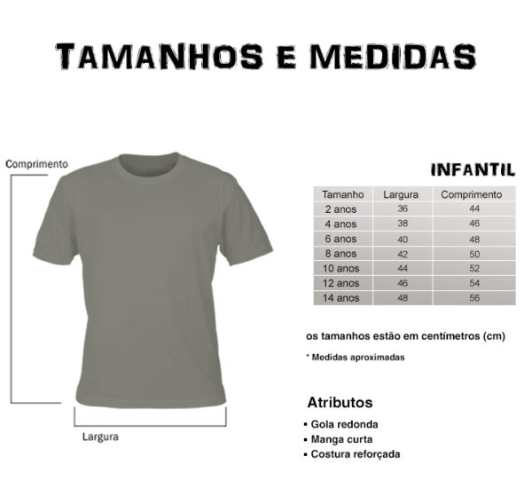 Camiseta Infantil Ursal Versão 3 - Image 3