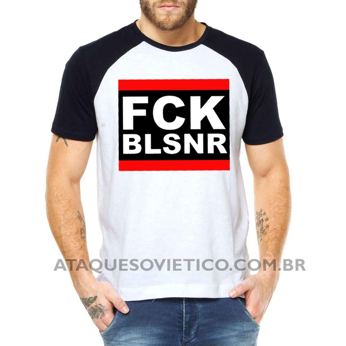 Camiseta Masculina Fuck Bolsonaro - Imagem 3