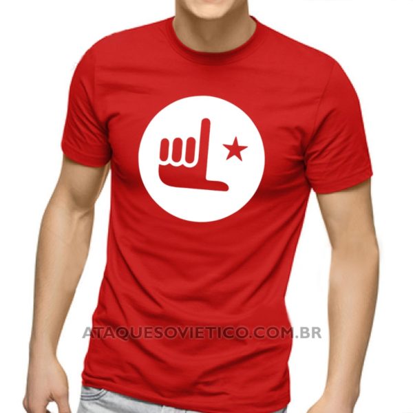 Camiseta Masculina Lula Faz o L