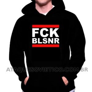 Blusa de Moletom Masculina Fuck Bolsonaro
