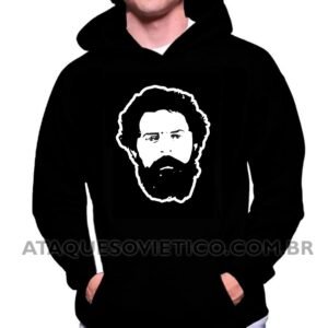 Blusa de Moletom Masculina Lula Rosto