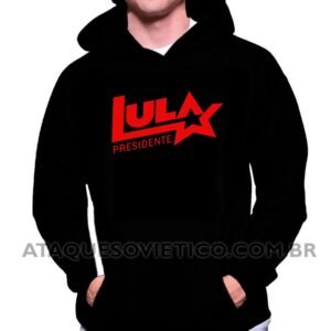 Blusa de Moletom Masculina Lula Presidente