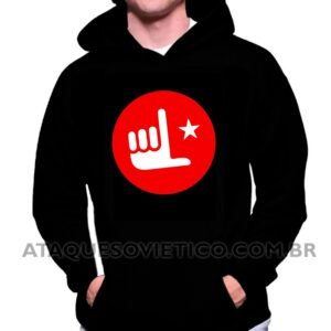 Blusa de Moletom Masculina Lula Faz o L